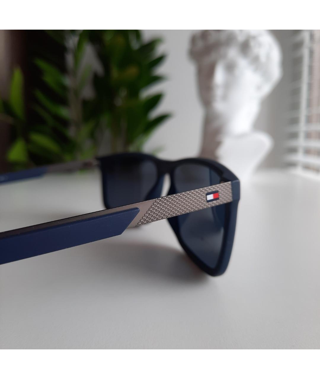 TOMMY HILFIGER Синие солнцезащитные очки, фото 3