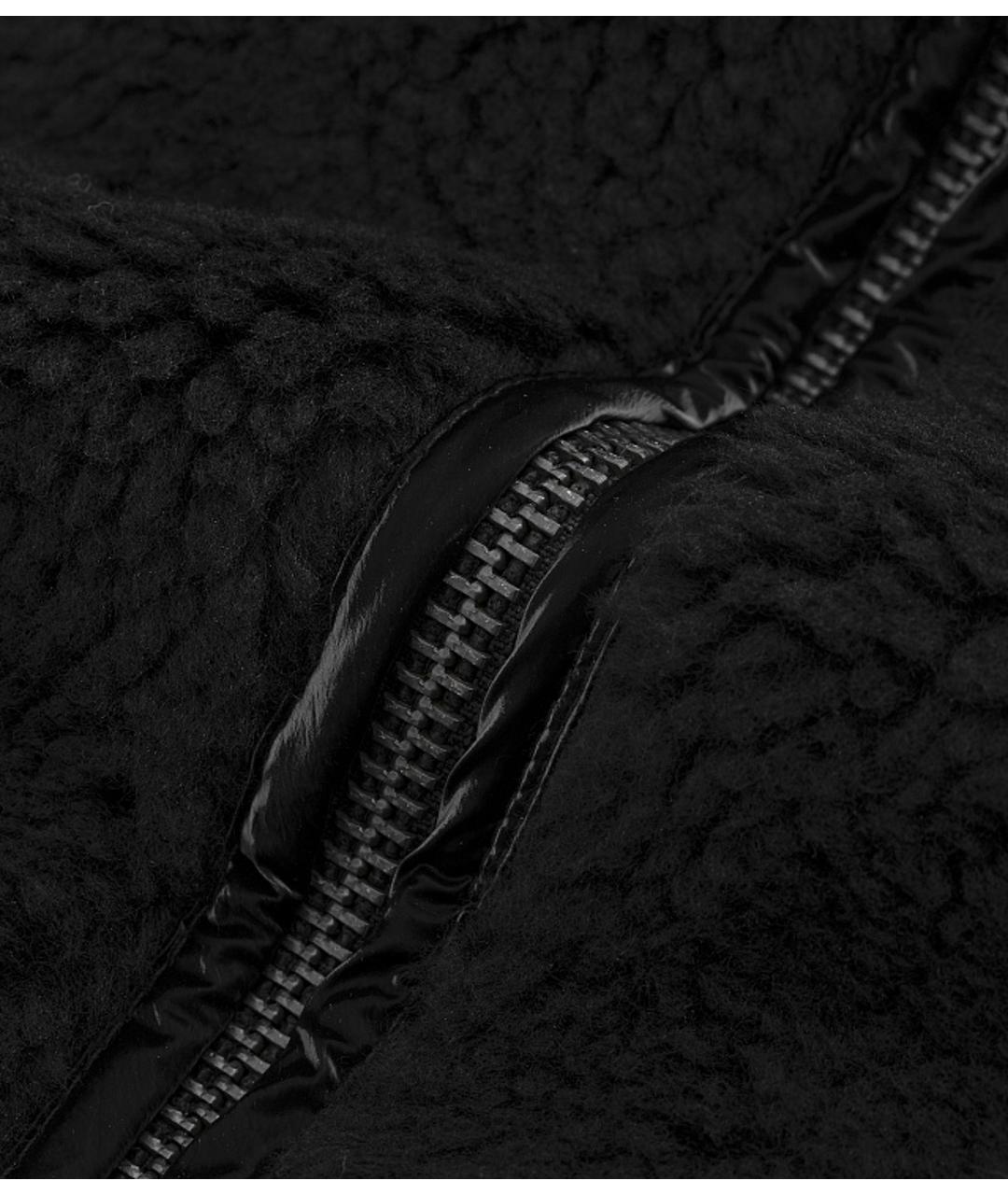 032C Черная полиэстеровая куртка, фото 7