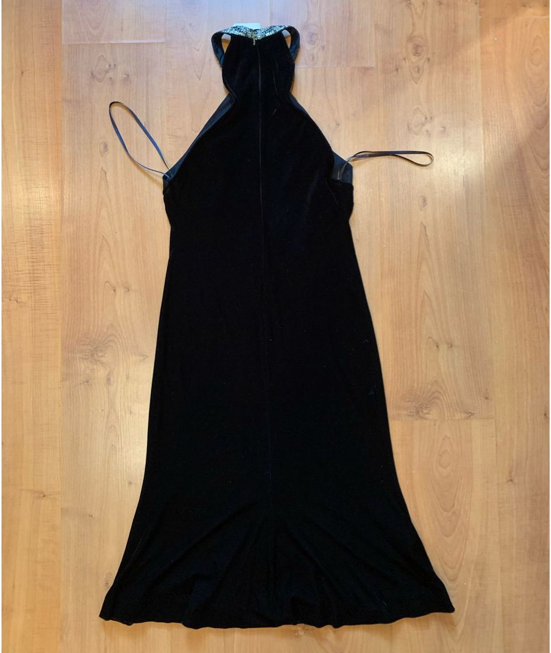 ROBERTO CAVALLI Черное вискозное вечернее платье, фото 2
