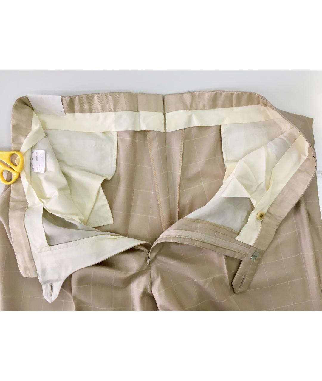 BRIONI Бежевый классический костюм, фото 8