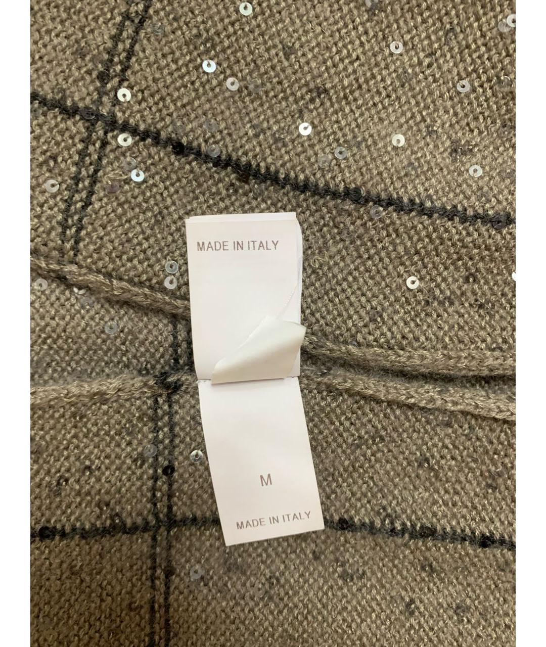 BRUNELLO CUCINELLI Бежевая кашемировая жилетка, фото 6