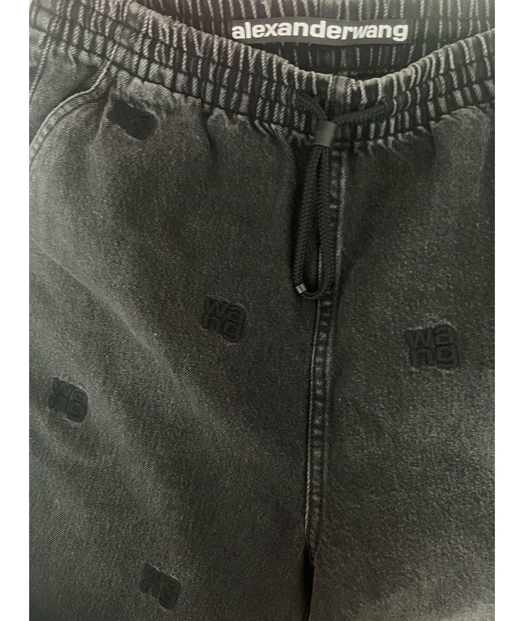 ALEXANDER WANG Черные прямые джинсы, фото 2