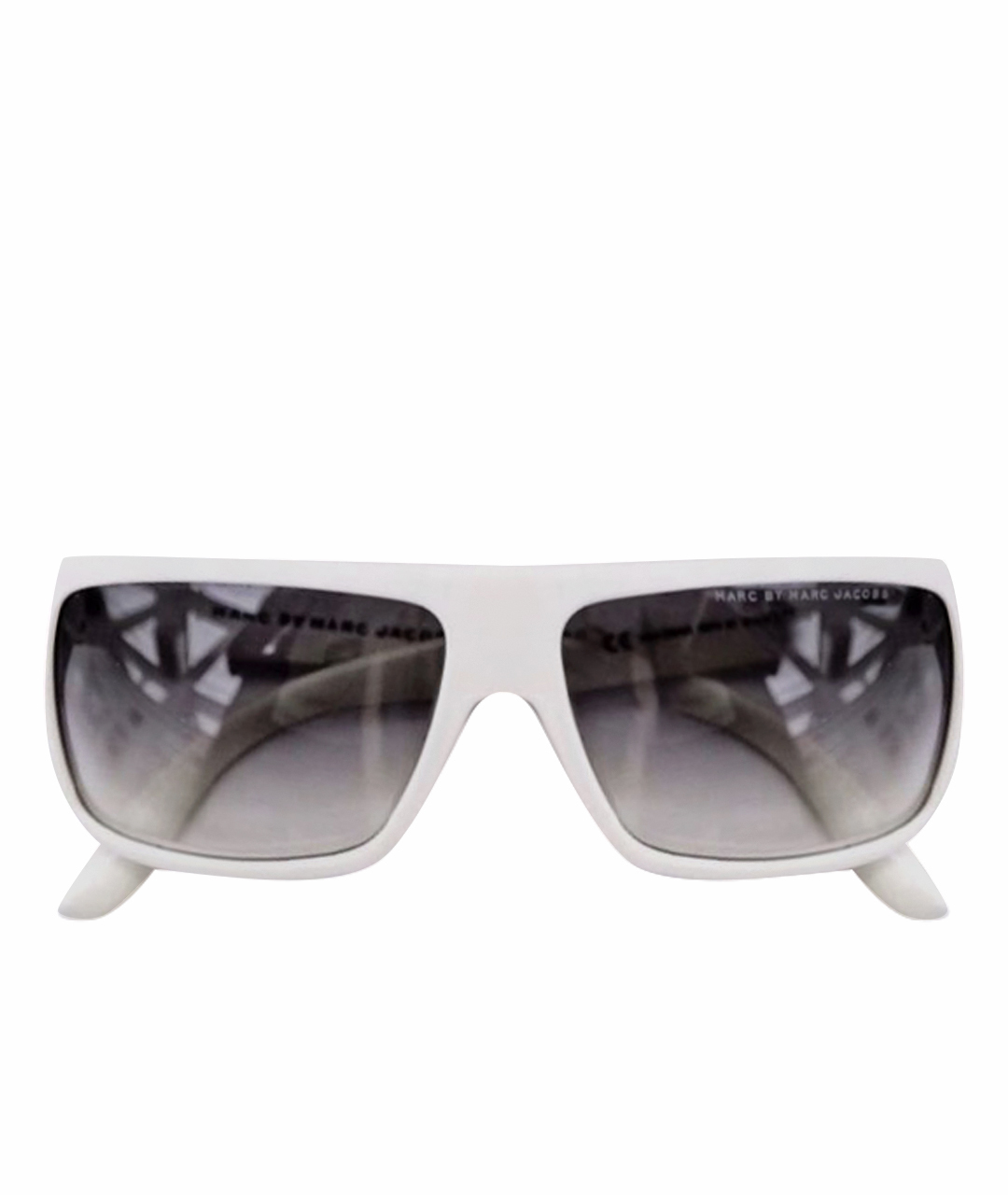 MARC BY MARC JACOBS Белые пластиковые солнцезащитные очки, фото 1