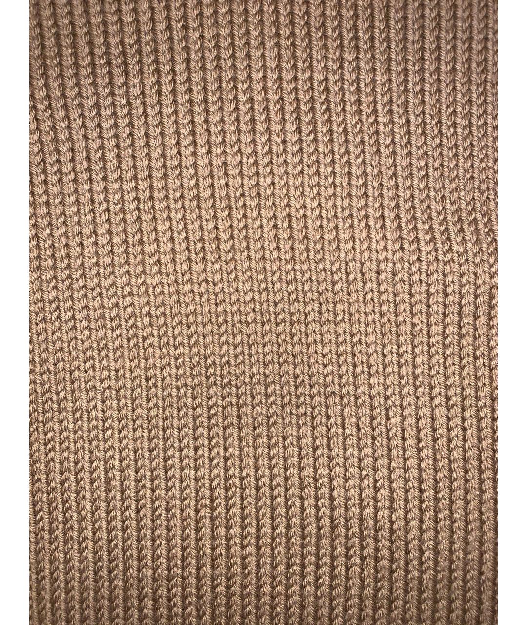 LOUIS VUITTON PRE-OWNED Коричневый шерстяной джемпер / свитер, фото 4