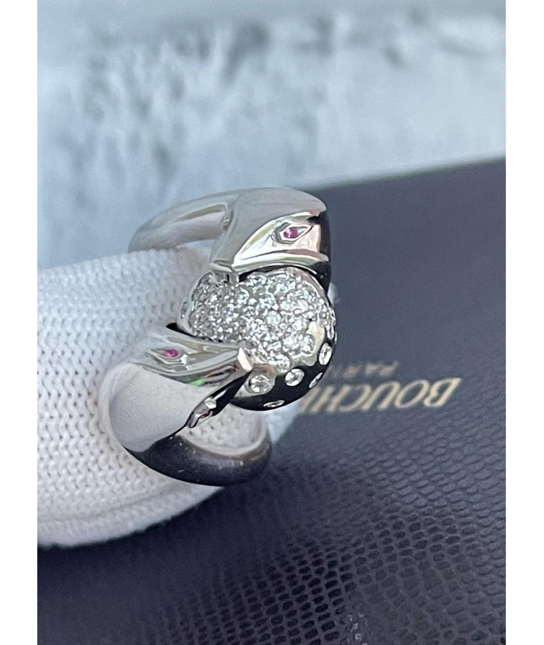 BOUCHERON Белое кольцо из белого золота, фото 7