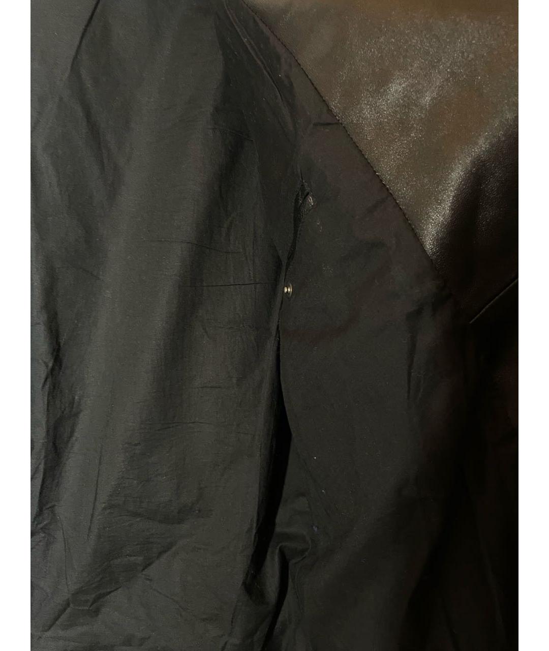 BIKKEMBERGS Черная кожаная куртка, фото 5