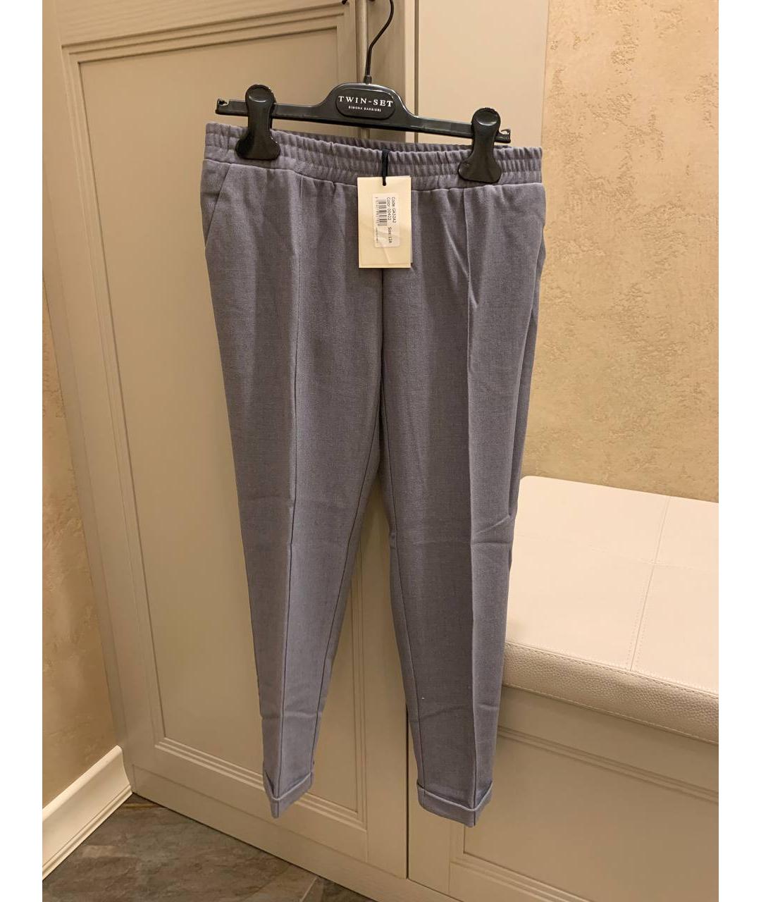 TWIN-SET Серые брюки и шорты, фото 5
