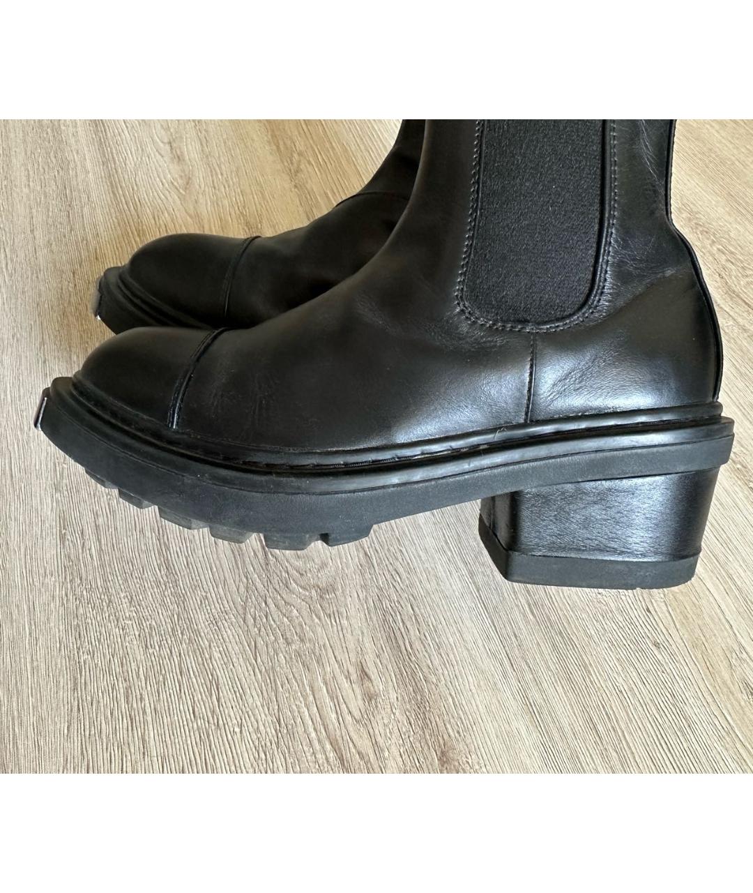 Eytys Черные кожаные ботинки, фото 5