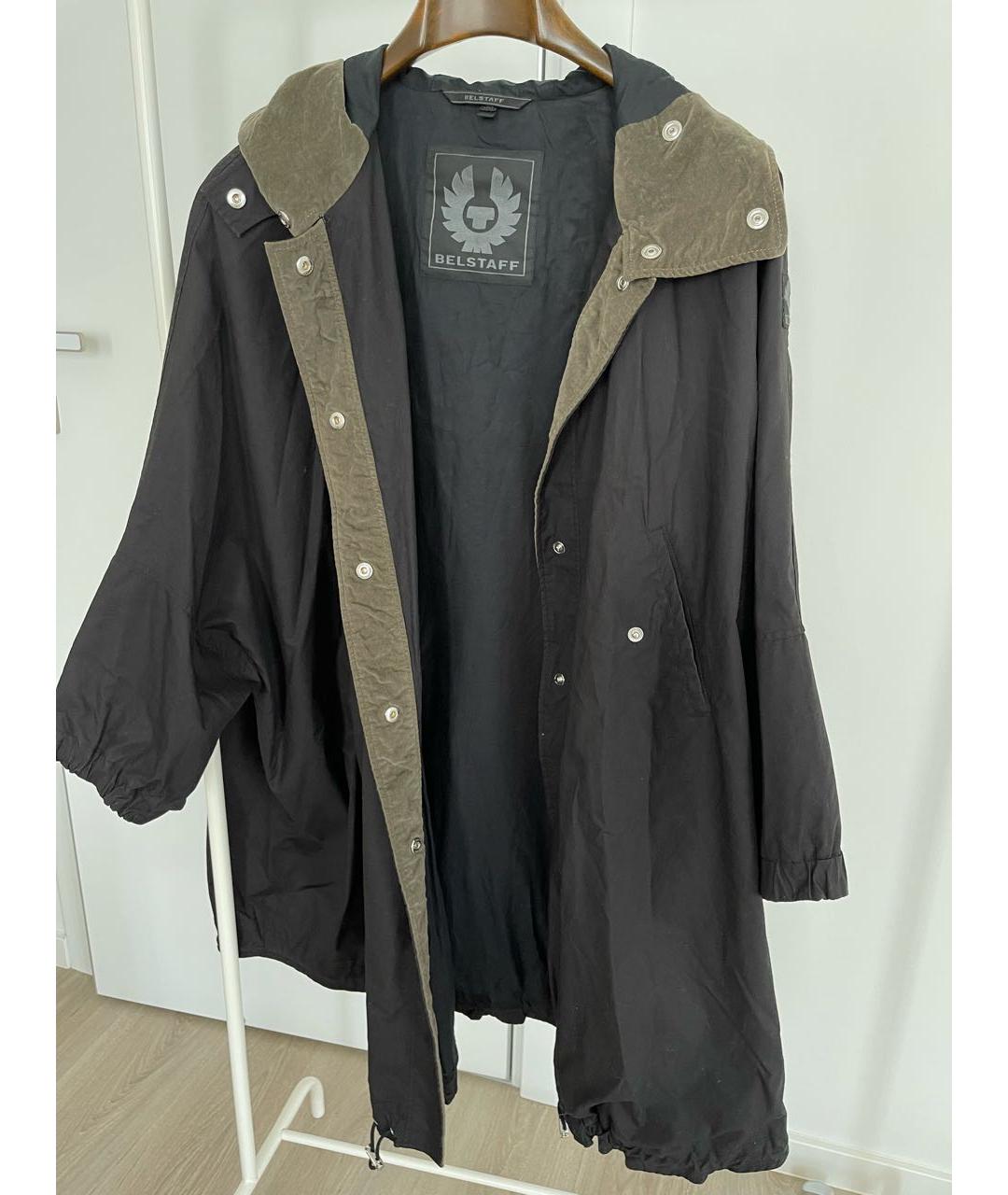 BELSTAFF Черная хлопковая куртка, фото 5