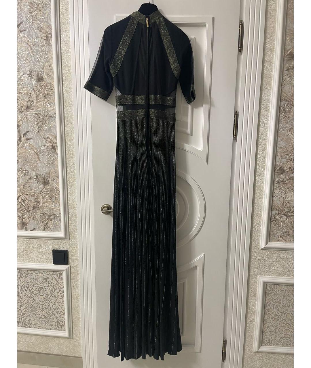 ELIE SAAB Черное вискозное вечернее платье, фото 2