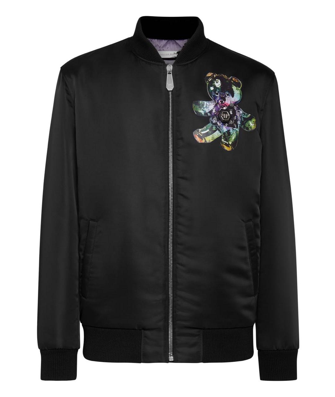 PHILIPP PLEIN Черная полиэстеровая куртка, фото 9