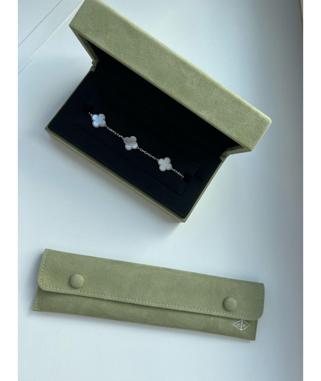 VAN CLEEF & ARPELS Белый браслет из белого золота, фото 3