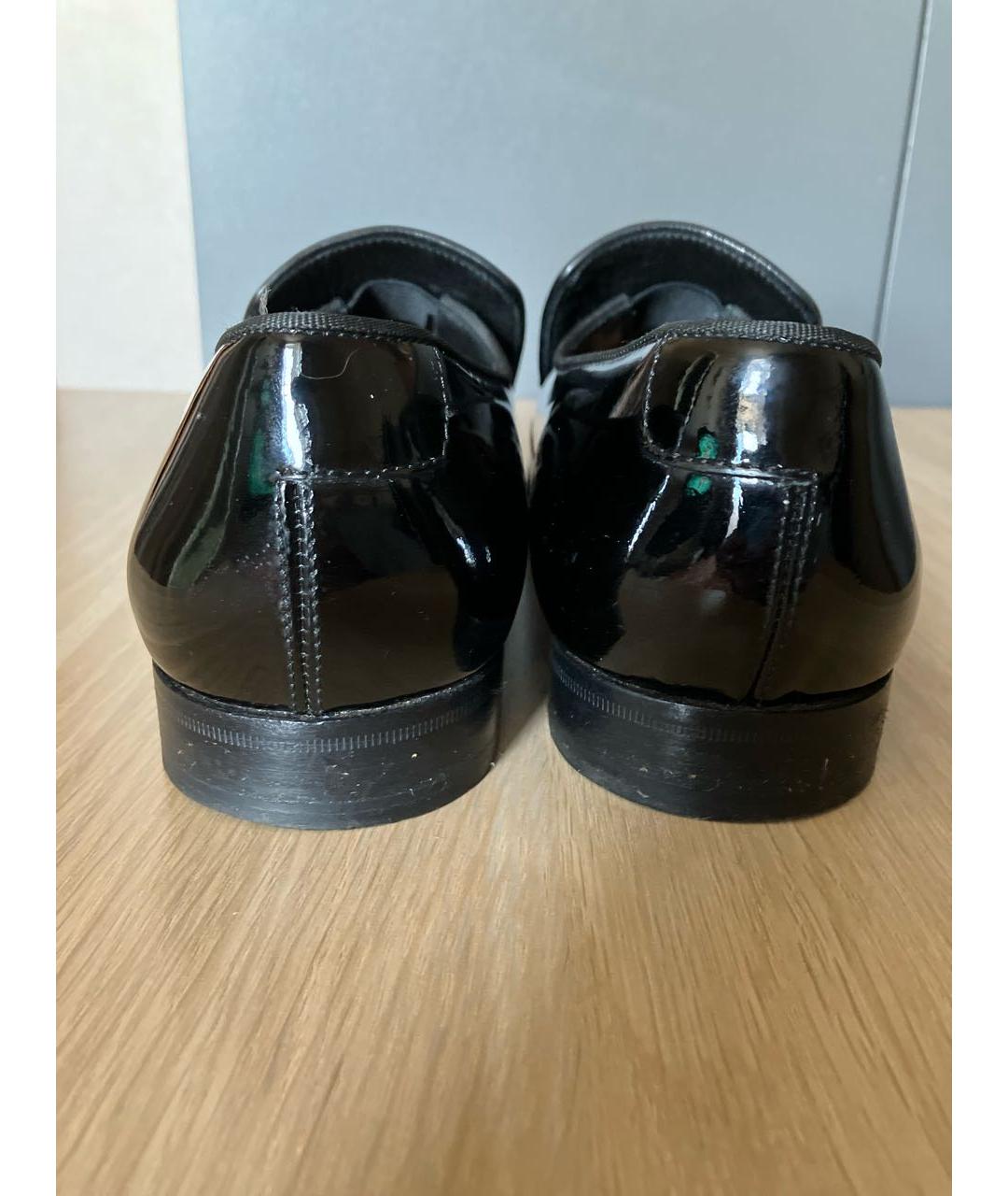 VALENTINO Черные туфли из лакированной кожи, фото 4