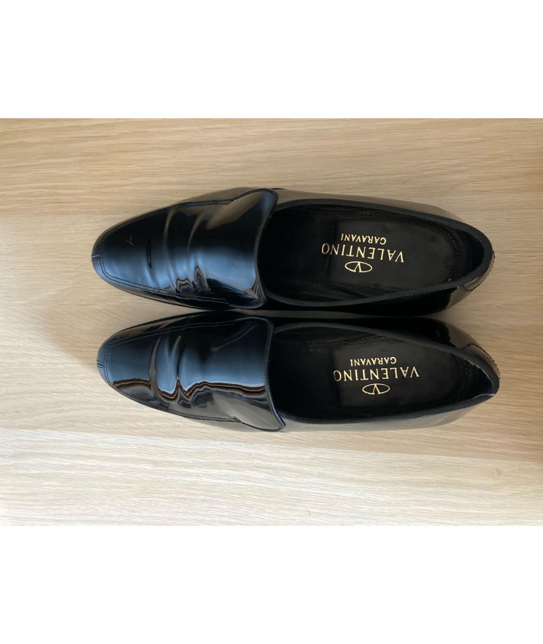 VALENTINO Черные туфли из лакированной кожи, фото 3