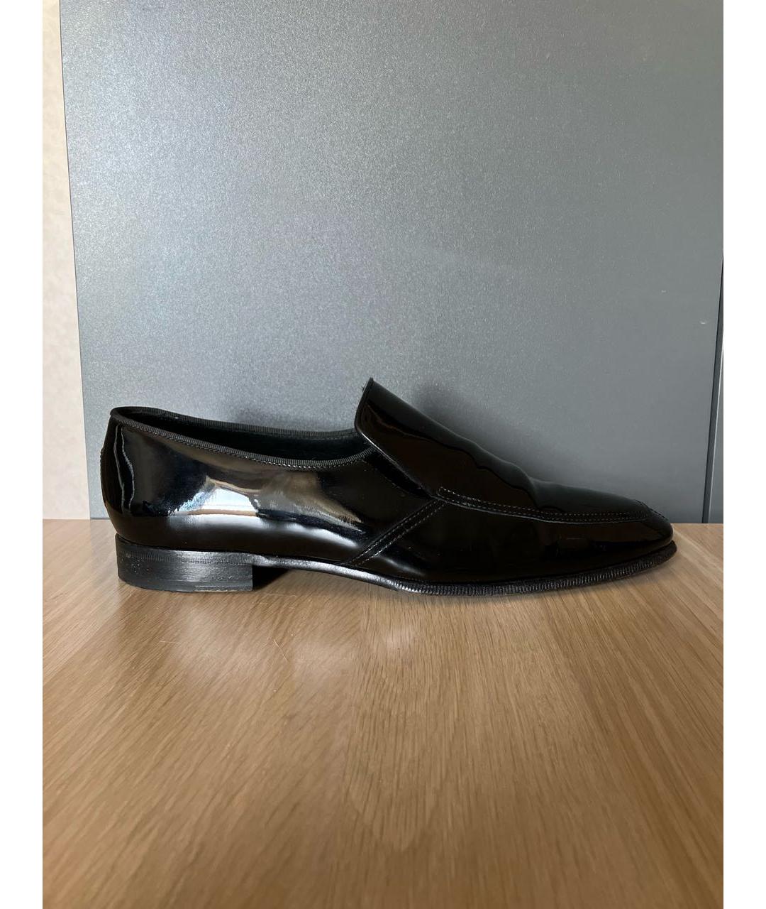 VALENTINO Черные туфли из лакированной кожи, фото 9