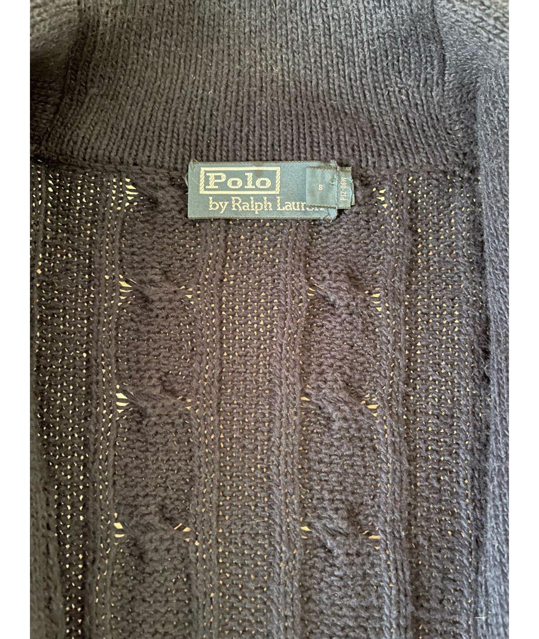 POLO RALPH LAUREN Темно-синий кардиган, фото 2