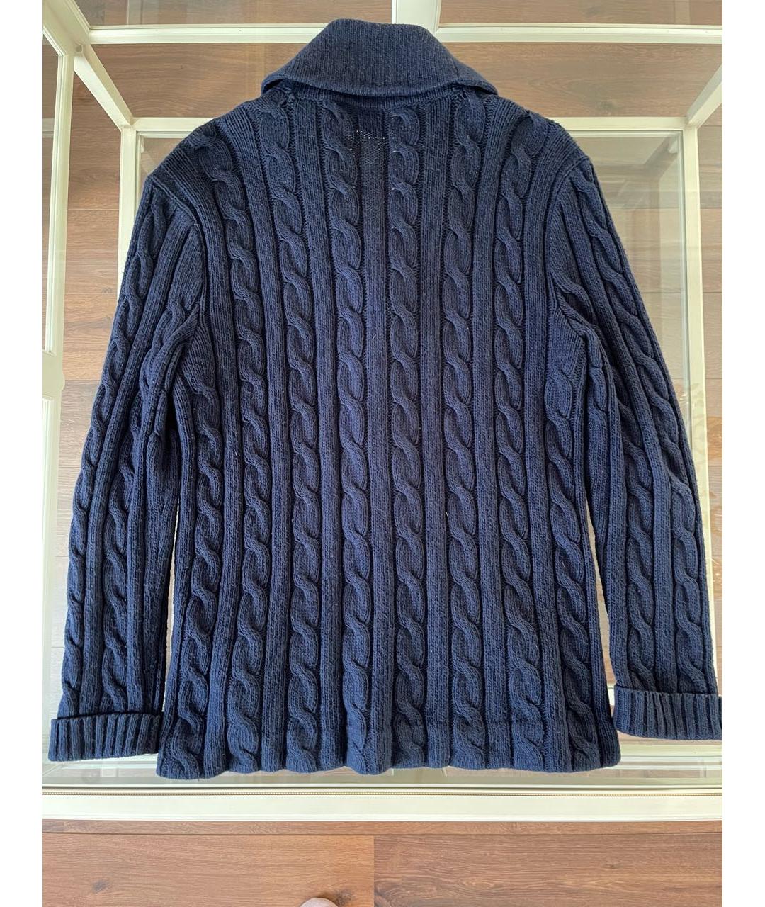 POLO RALPH LAUREN Темно-синий кардиган, фото 4