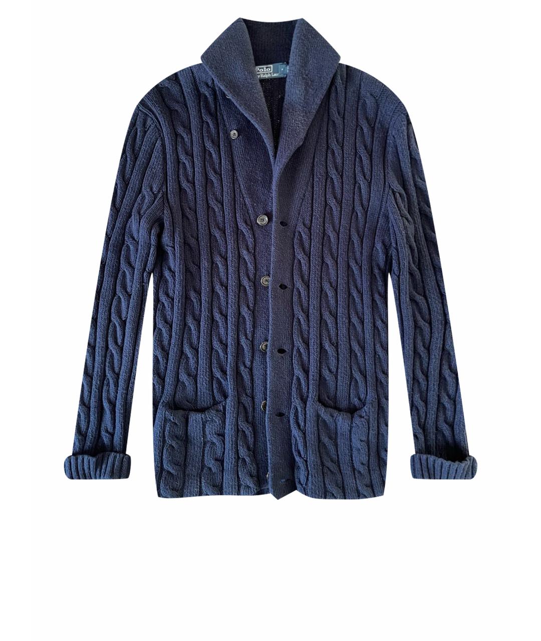 POLO RALPH LAUREN Темно-синий кардиган, фото 1