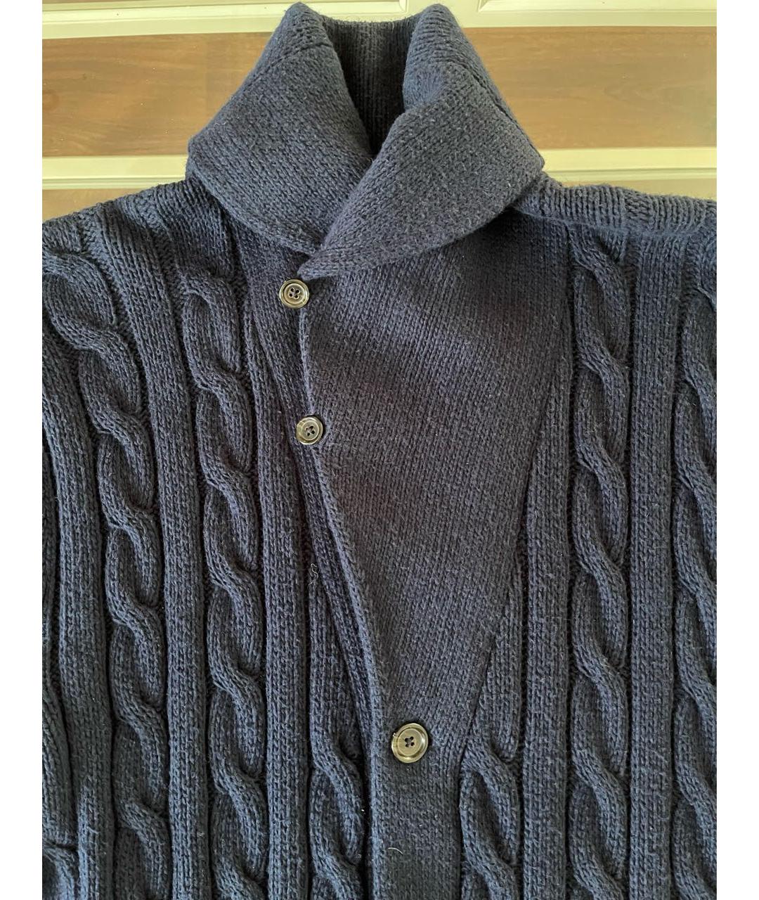 POLO RALPH LAUREN Темно-синий кардиган, фото 3