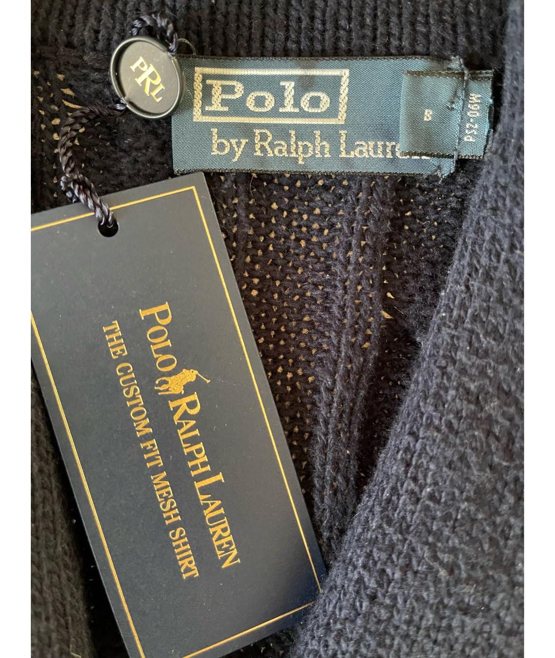 POLO RALPH LAUREN Темно-синий кардиган, фото 5
