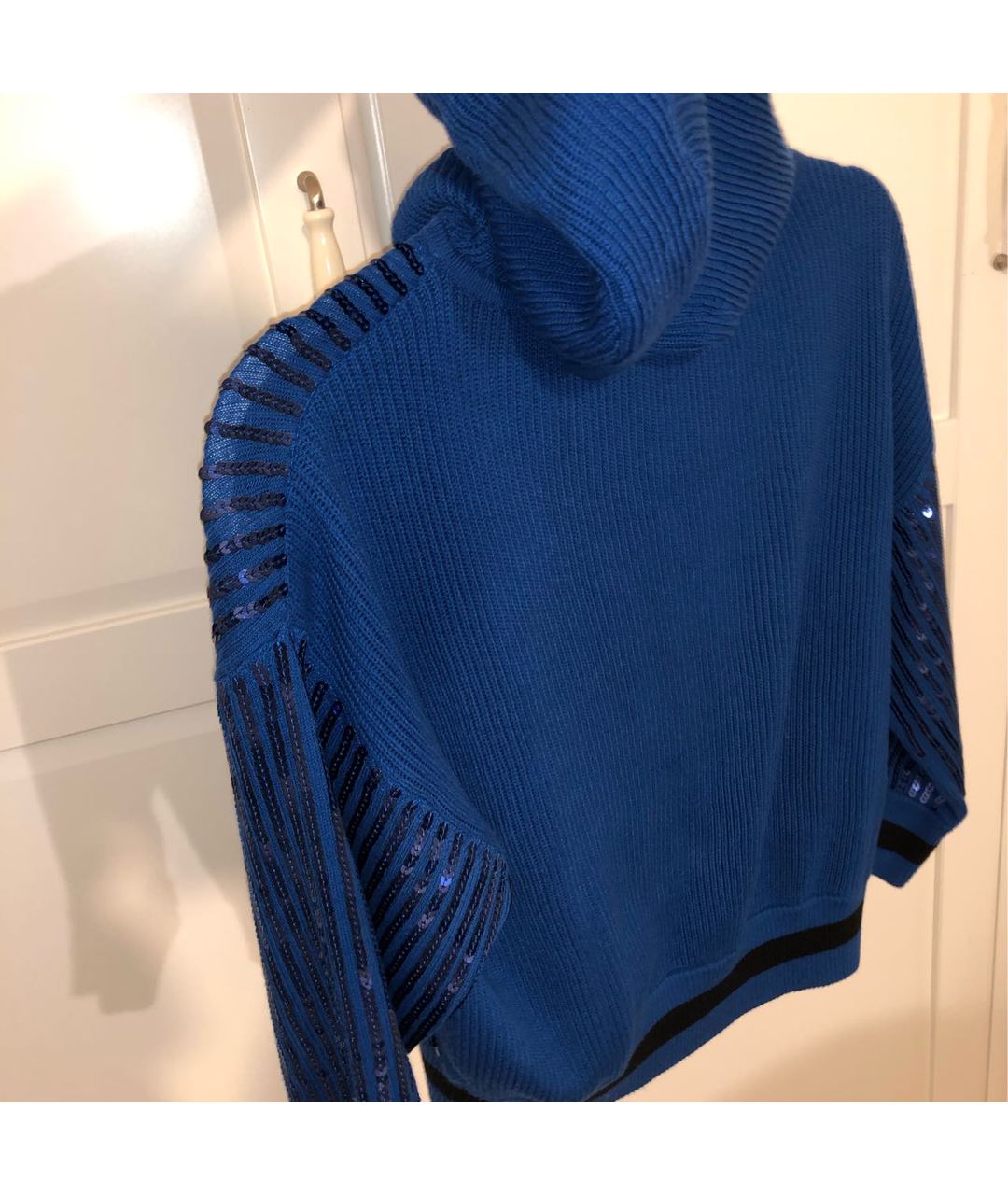 TWIN-SET Синий джемпер / свитер, фото 4