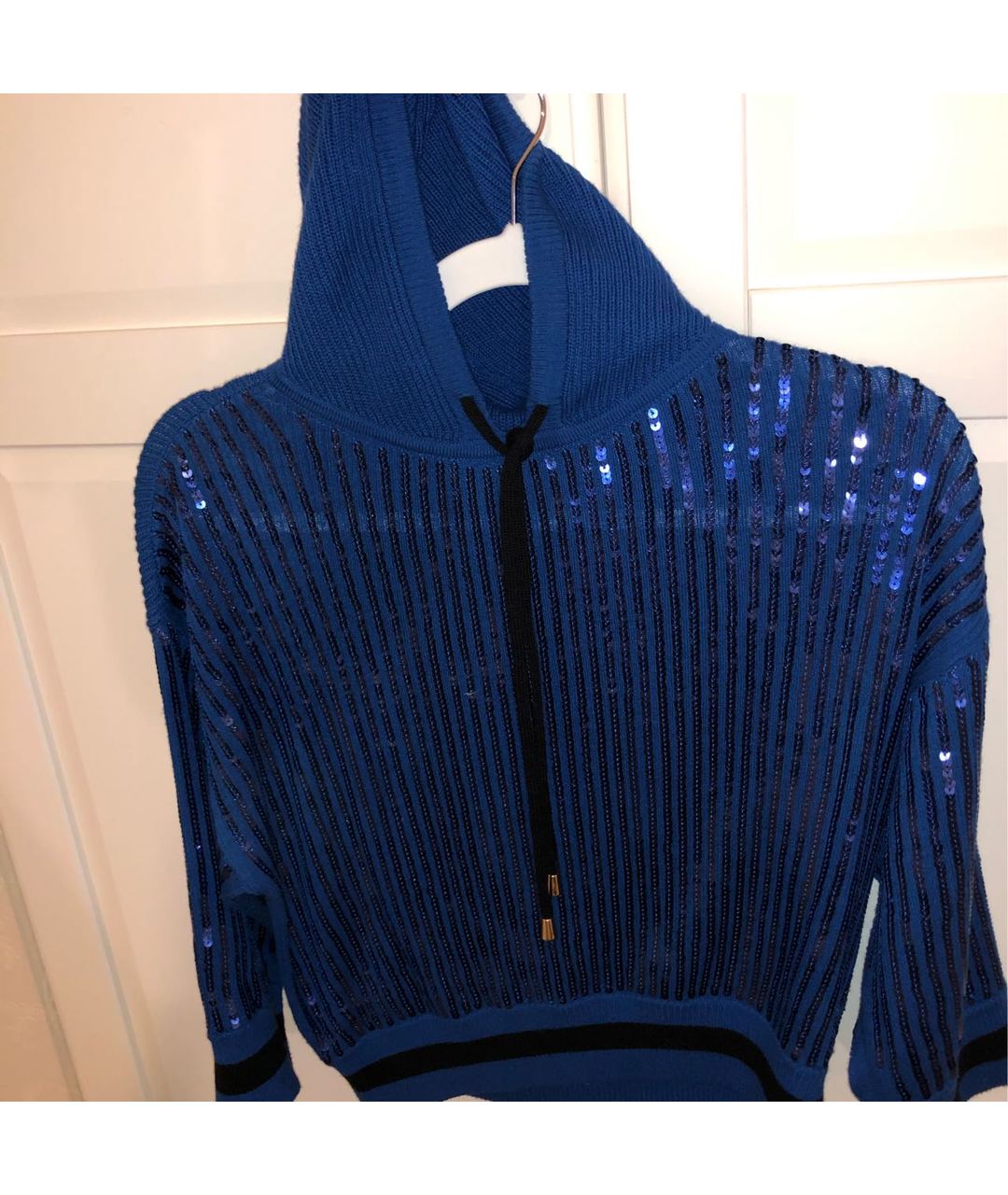 TWIN-SET Синий джемпер / свитер, фото 3