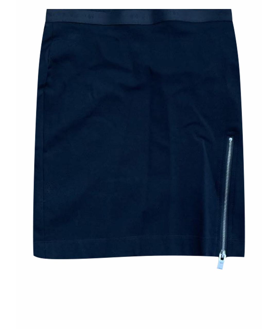 1017 ALYX 9SM Черная полиэстеровая юбка мини, фото 1