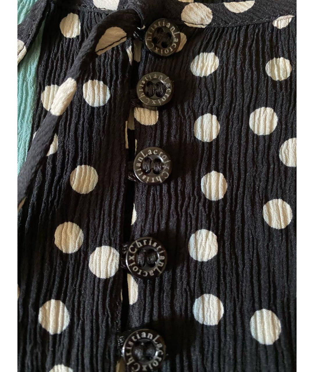 CHRISTIAN LACROIX Мульти шелковая блузы, фото 3