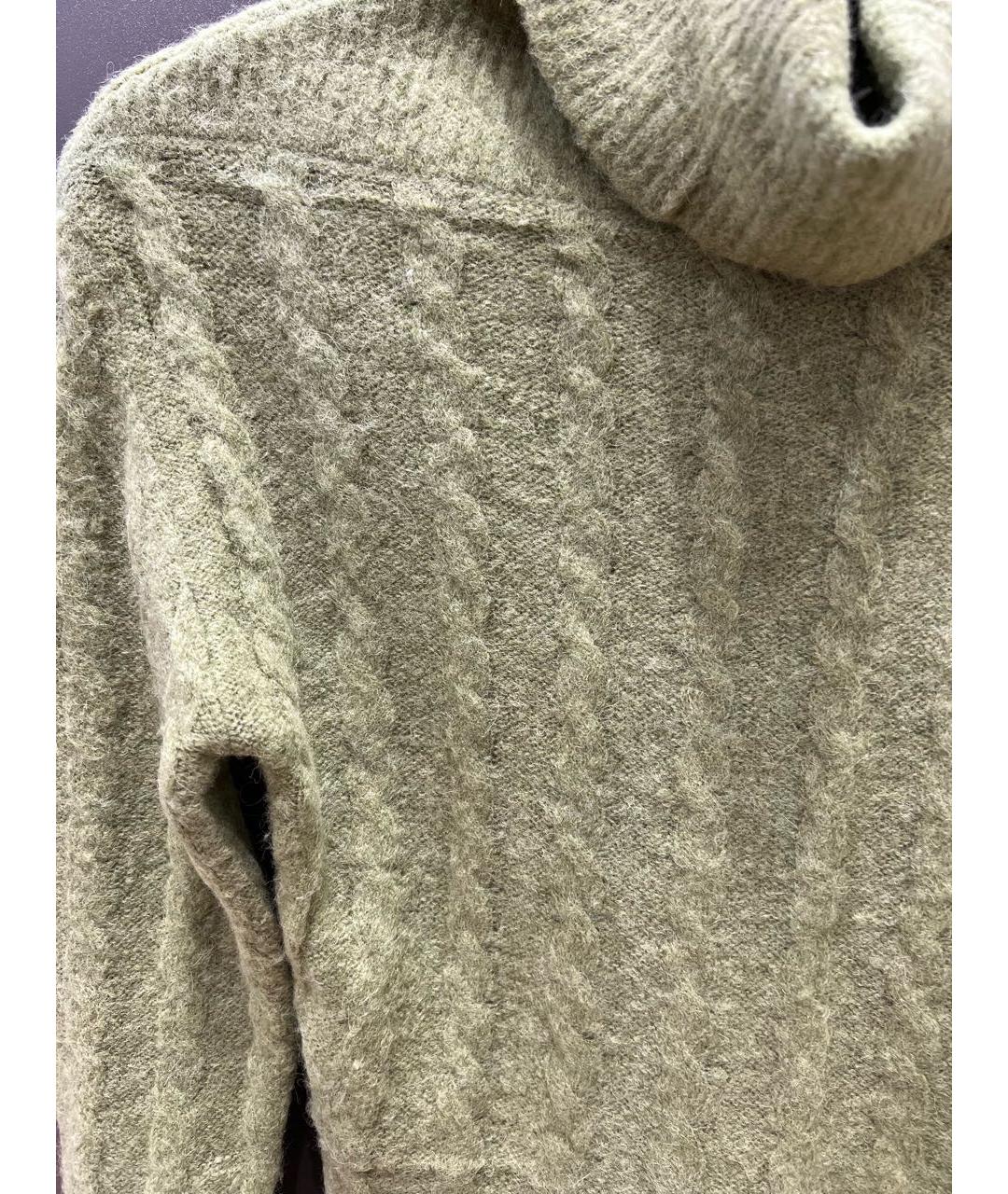 JACQUEMUS Зеленый шерстяной джемпер / свитер, фото 4