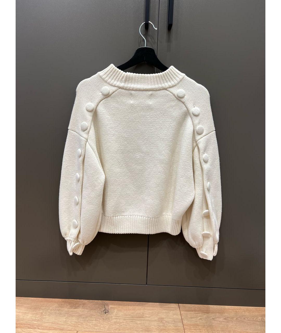 BA&SH Белый хлопковый джемпер / свитер, фото 2