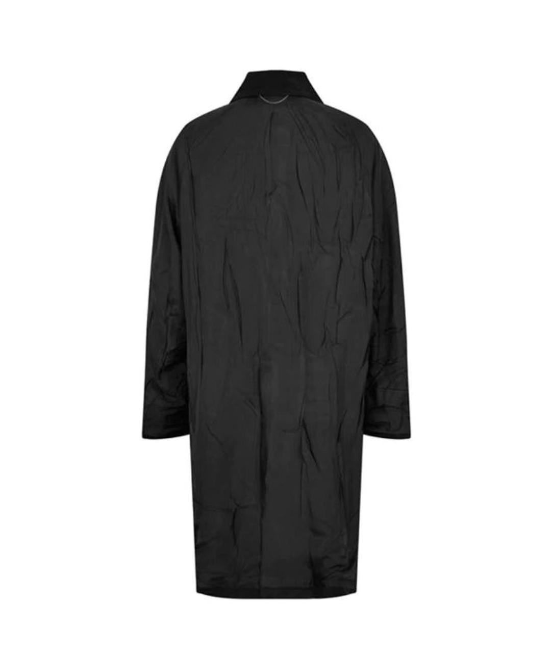 BALENCIAGA Черное шерстяное пальто, фото 2