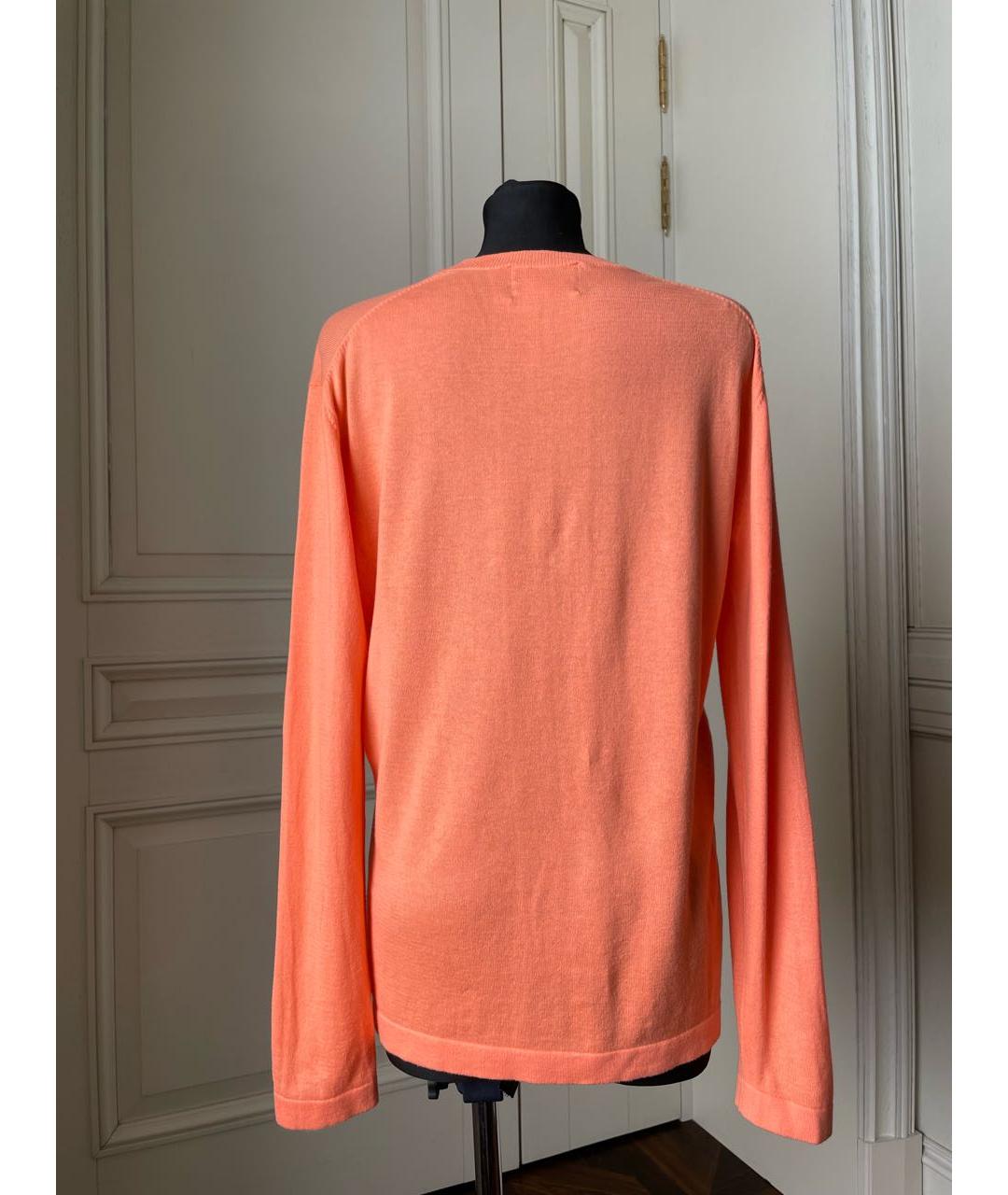 MARKUS LUPFER Оранжевый хлопковый джемпер / свитер, фото 3