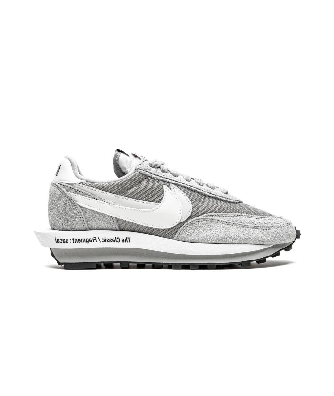 NIKE Серые замшевые кроссовки, фото 1