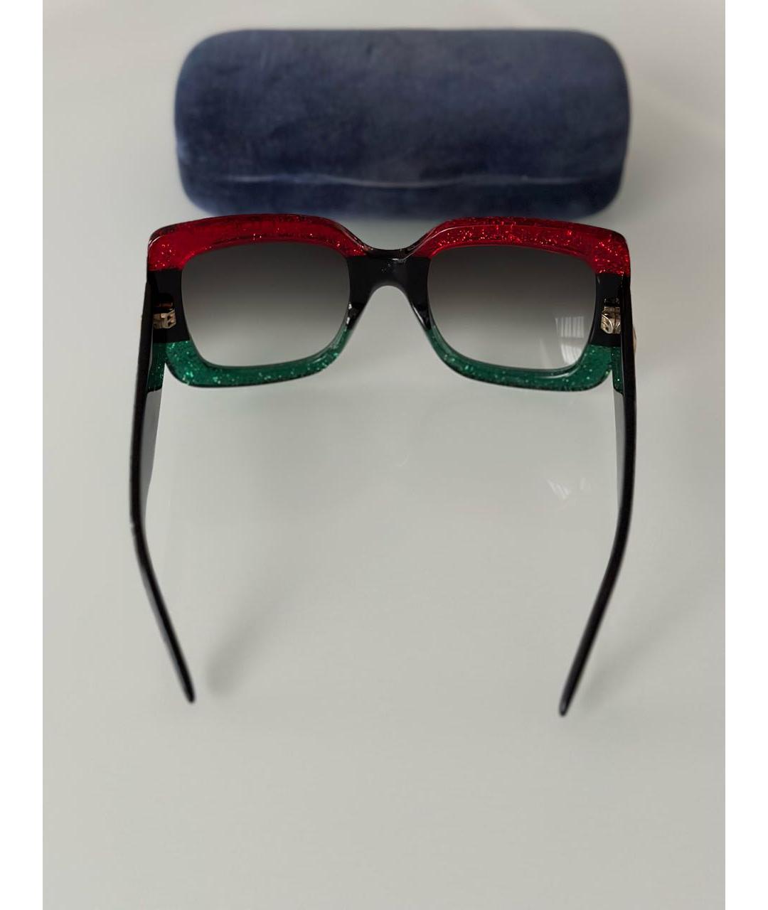 GUCCI Мульти пластиковые солнцезащитные очки для женщин – купить