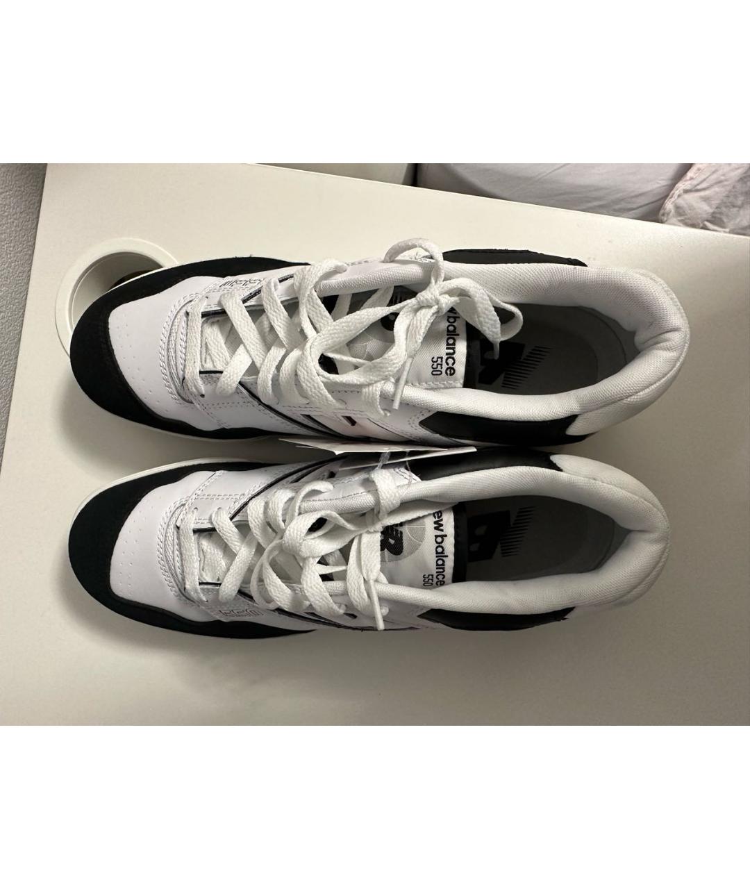 NEW BALANCE Белые низкие кроссовки / кеды, фото 5