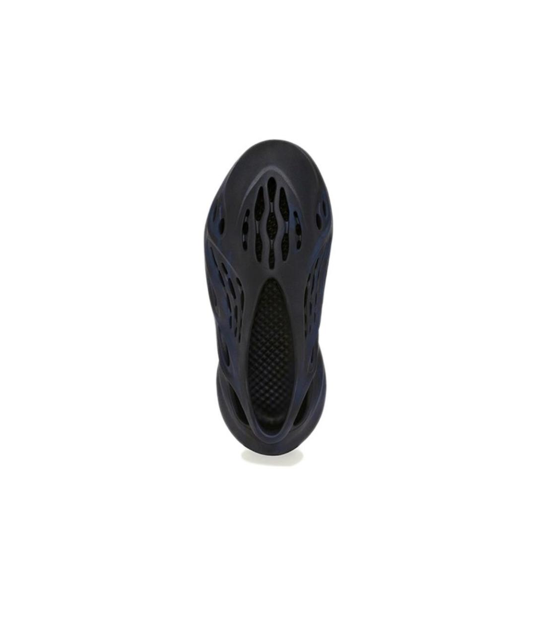 ADIDAS YEEZY Черные резиновые сандалии, фото 3