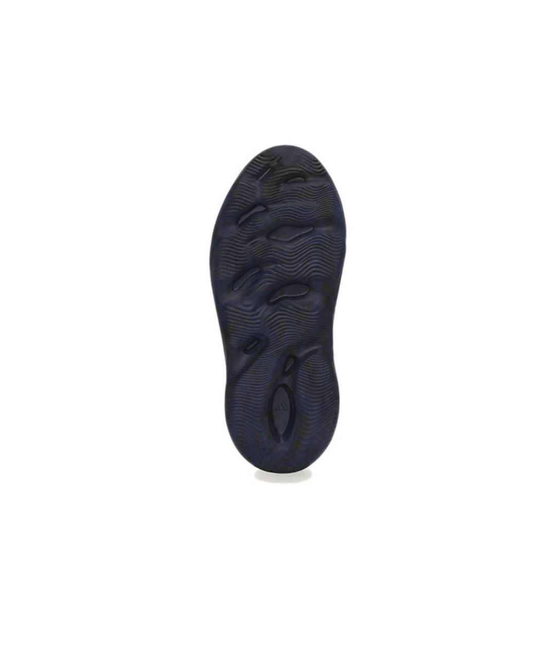 ADIDAS YEEZY Черные резиновые сандалии, фото 4