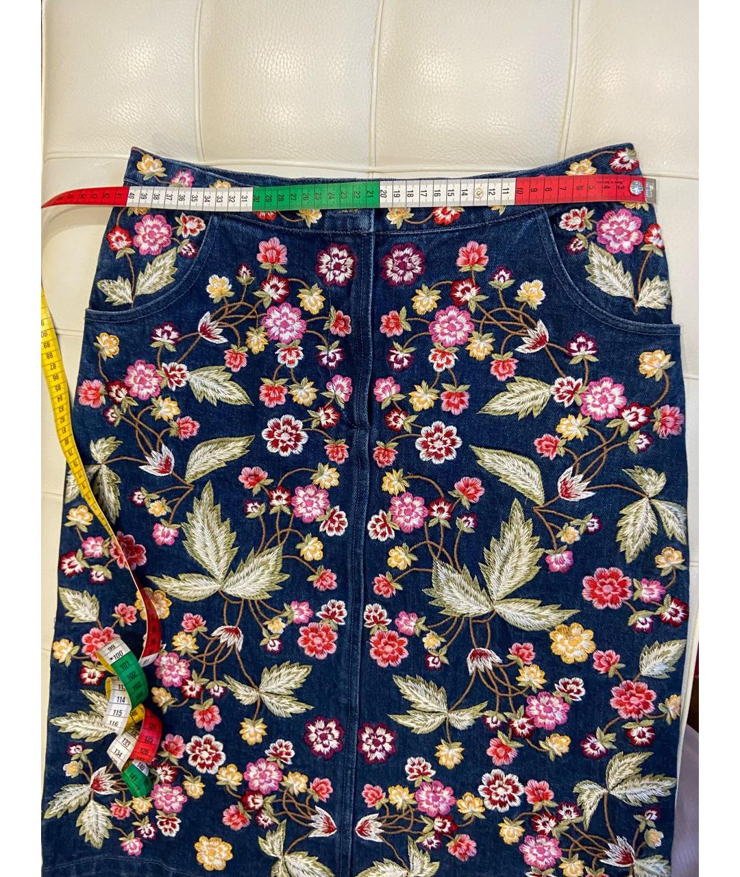 NEEDLE & THREAD Мульти хлопковая юбка мини, фото 5