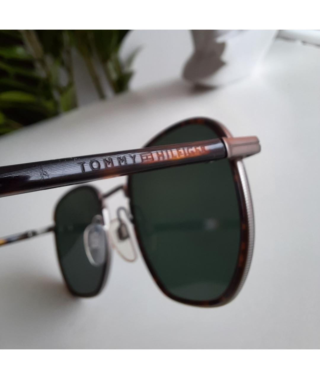 TOMMY HILFIGER Металлические солнцезащитные очки, фото 5