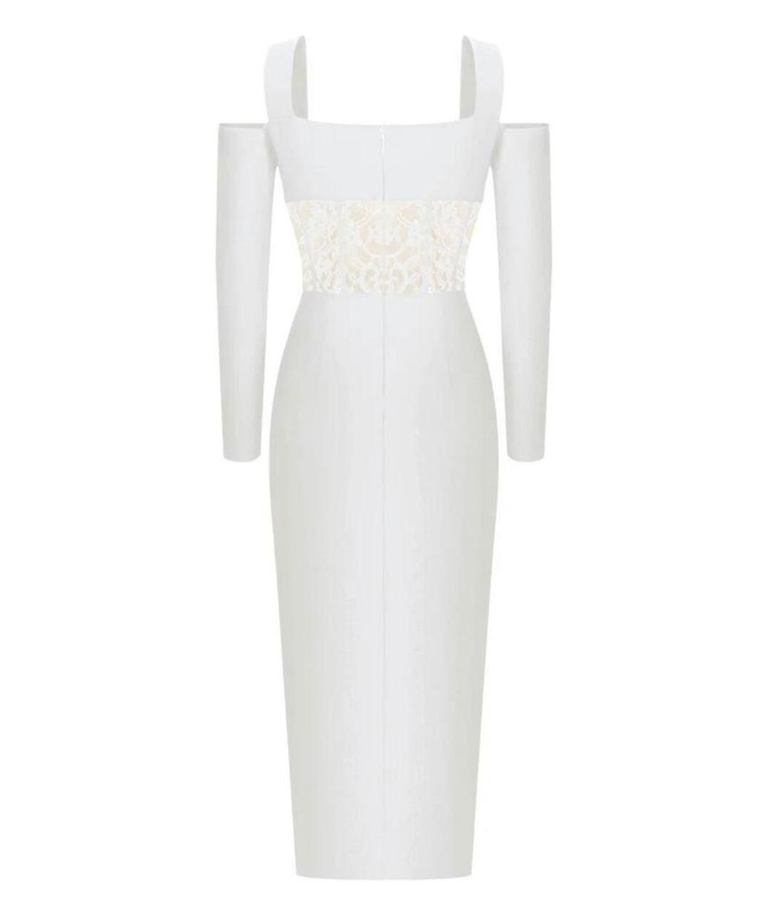RASARIO Белое креповое свадебное платье, фото 2
