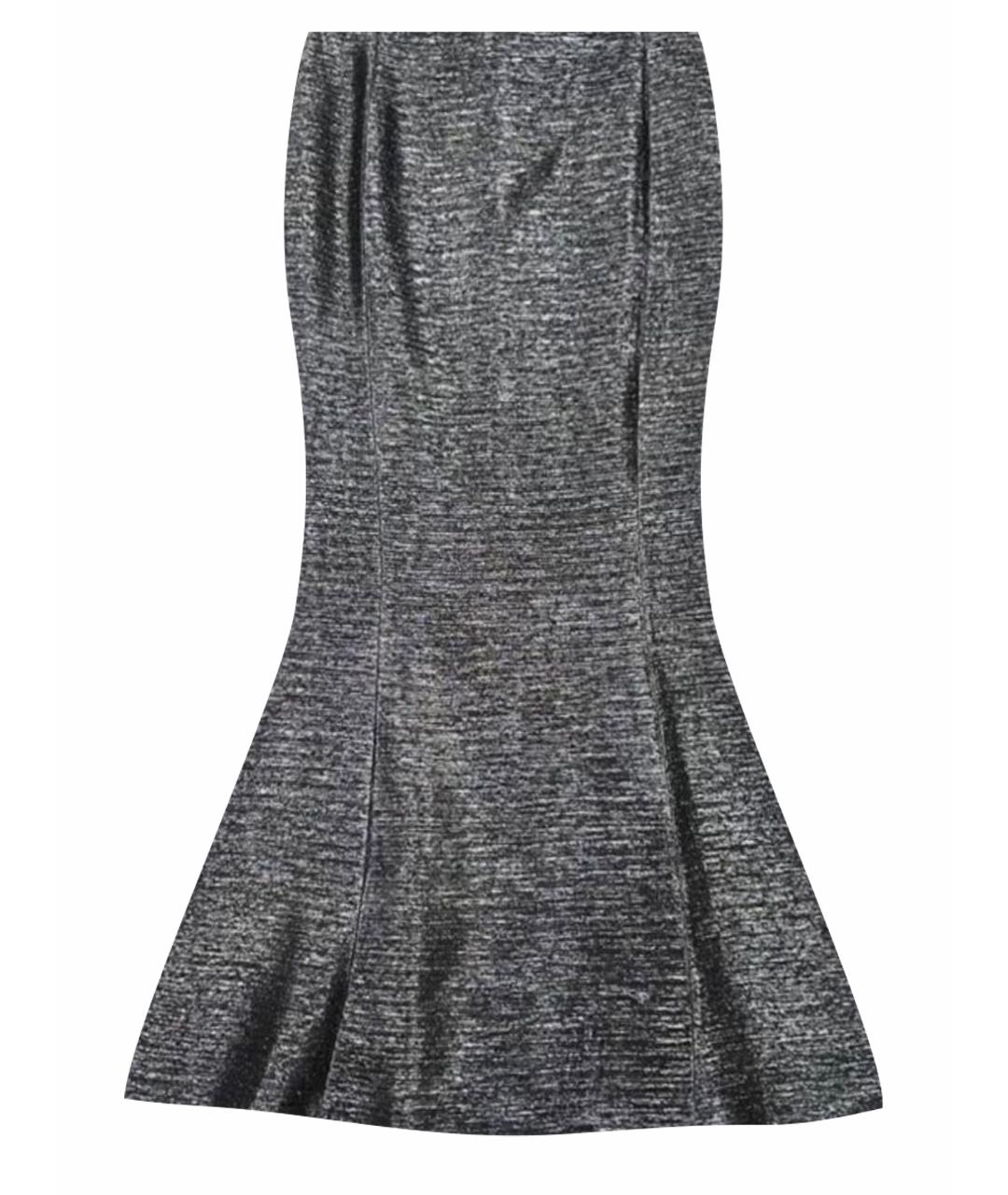 MARINA RINALDI Черная полиэстеровая юбка макси, фото 1