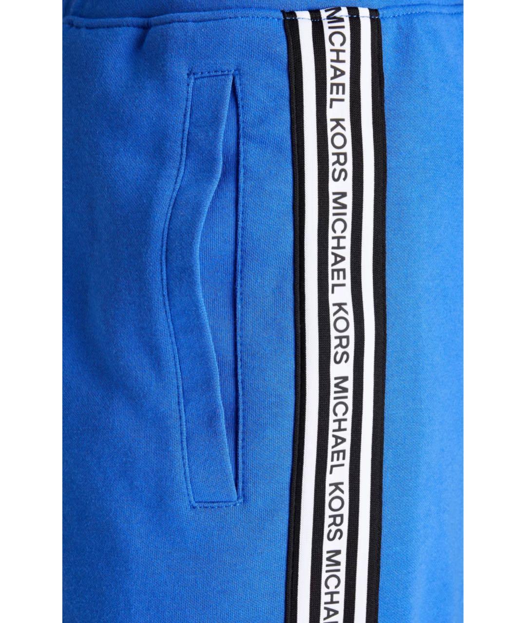 MICHAEL KORS Синие хлопковые шорты, фото 4