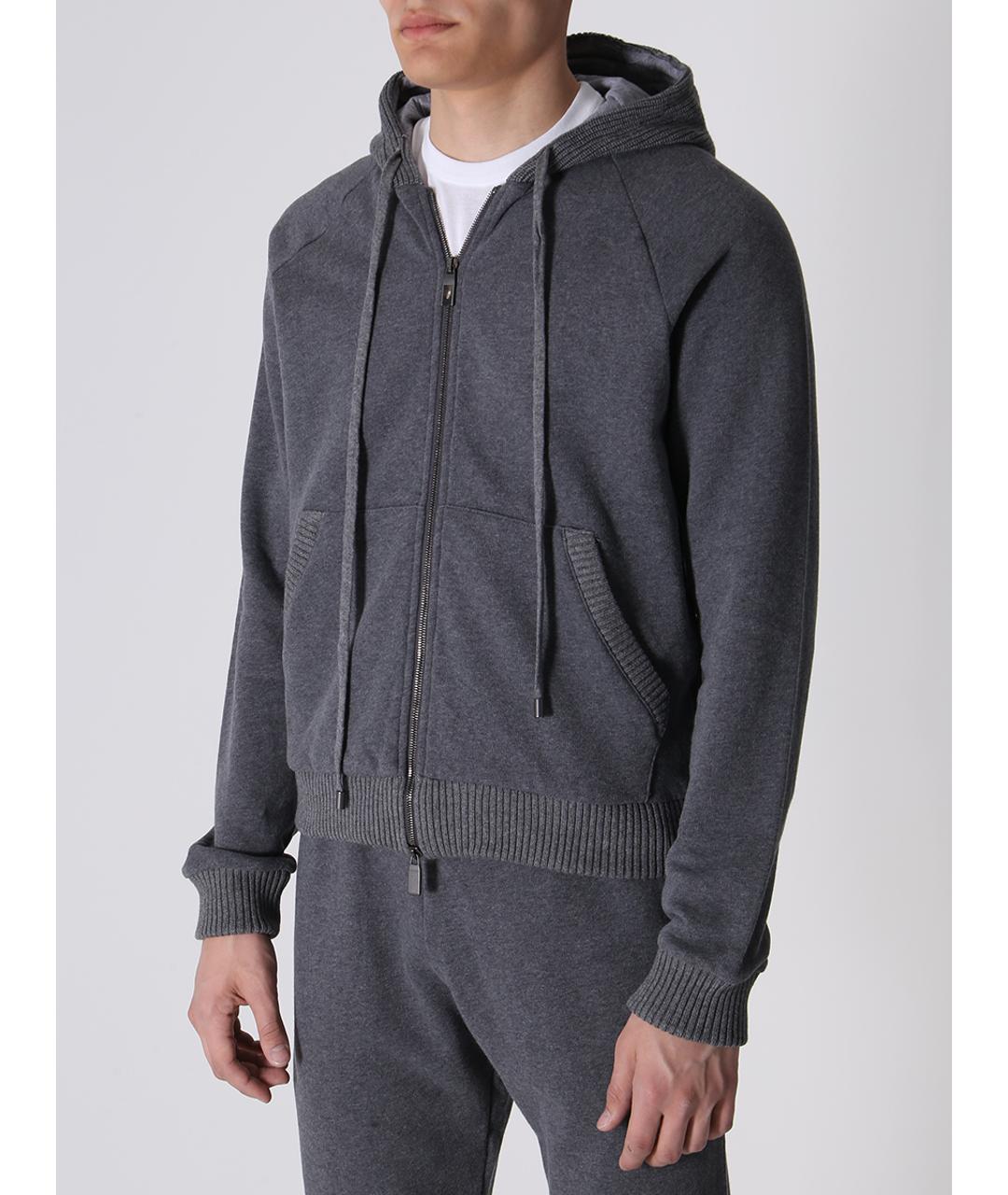 CANALI Серый повседневный костюм, фото 4