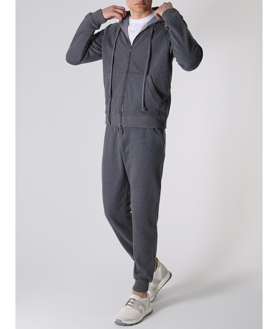 CANALI Серый повседневный костюм, фото 2