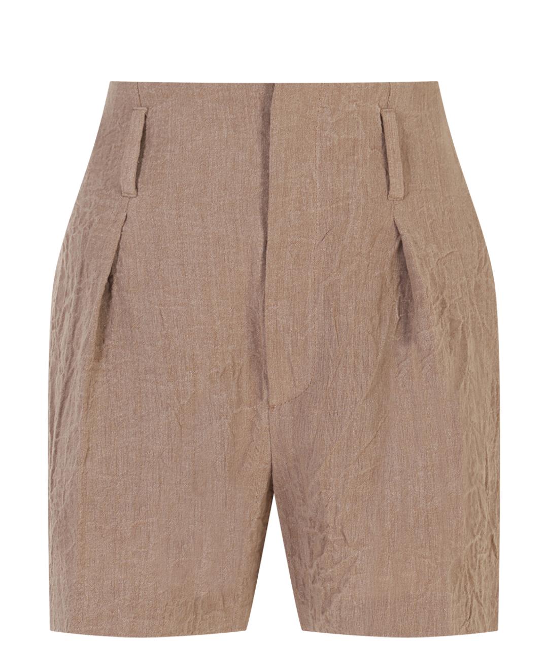 BRUNELLO CUCINELLI Коричневые шорты, фото 1