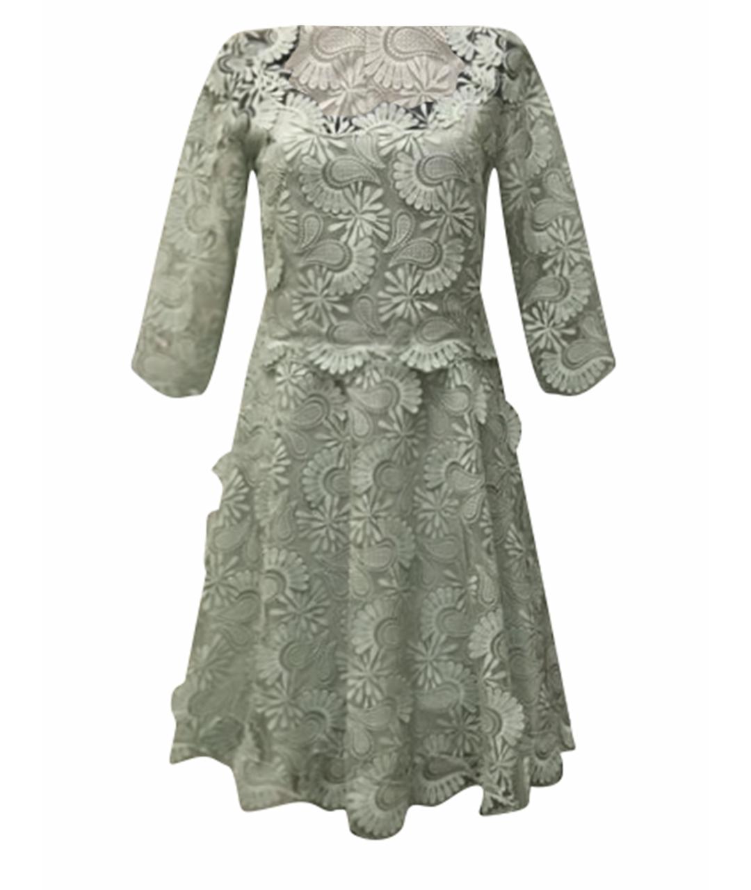 ERMANNO SCERVINO Салатовыое полиамидовое платье, фото 1