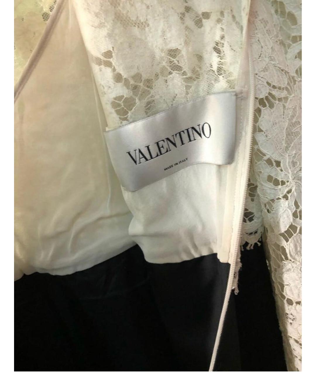 VALENTINO Черное шерстяное коктейльное платье, фото 3