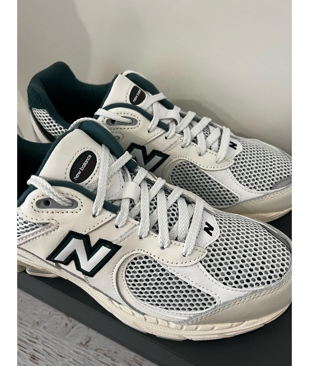 NEW BALANCE Белые низкие кроссовки / кеды, фото 3