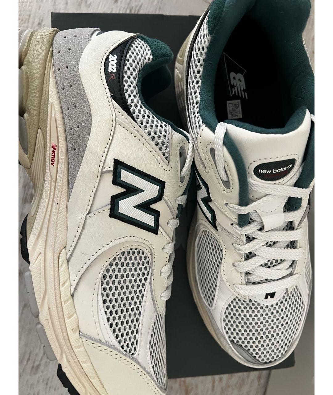 NEW BALANCE Белые низкие кроссовки / кеды, фото 4