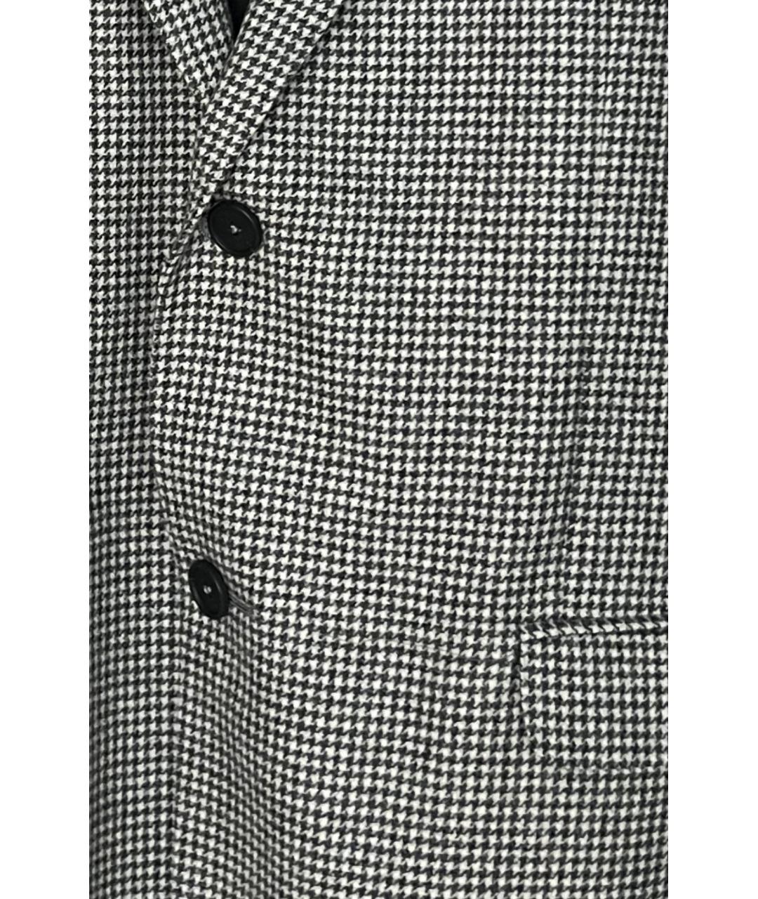 ZZEGNA Серый шерстяной пиджак, фото 4